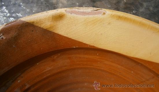Antig&uuml;edades: Lebrillo de 29 cms. de di&aacute;metro y 9 cms. de alto aprox. - Foto 3