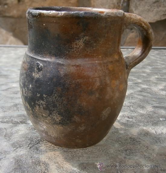 Antig&uuml;edades: Jarra peque&ntilde;a de 9 cms. de alto aprox. - Foto 1