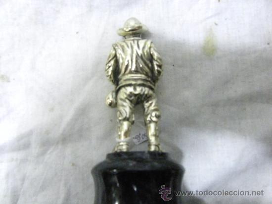 Antig&uuml;edades: DON QUIJOTE Y SANCHO PANZA EN PLATA - Foto 5