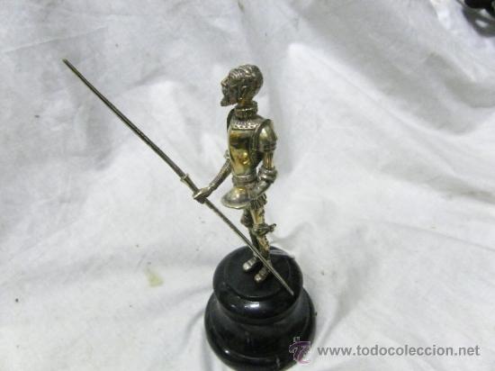 Antig&uuml;edades: DON QUIJOTE Y SANCHO PANZA EN PLATA - Foto 3