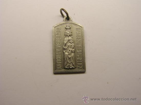 Antig&uuml;edades: Medalla religiosa de N&ordf; S&ordf; de Olaz, - Foto 1