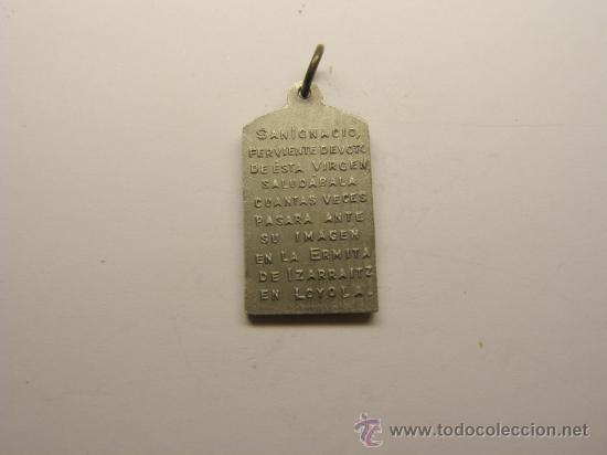 Antig&uuml;edades: Medalla religiosa de N&ordf; S&ordf; de Olaz, - Foto 2