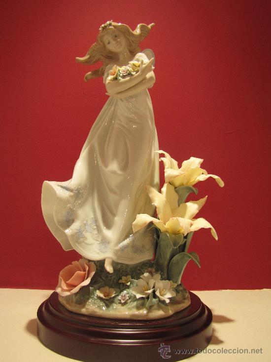 Antig&uuml;edades: JARDIN DE LAS HADAS DE LLADRO REF.6686(SERIE LIMITADA) - Foto 1