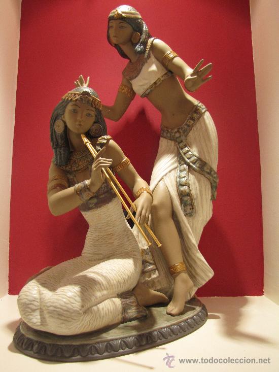 Antig&uuml;edades: DANZARINAS DEL NILO DE LLADRO REF.2457 - Foto 1