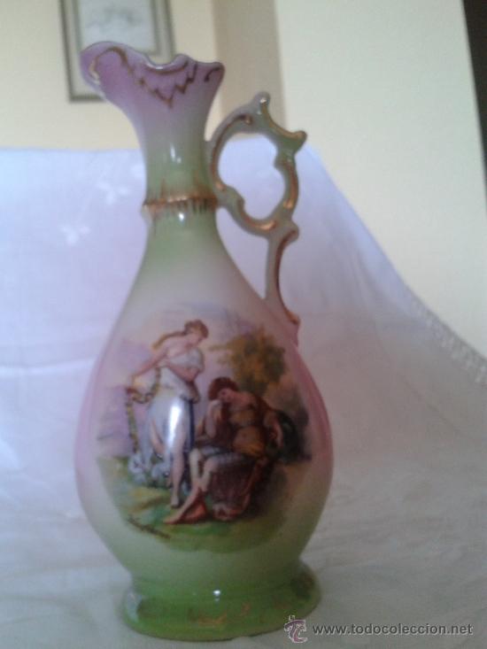Antig&uuml;edades: BELLEZA.JARRA ART NOUVEAU. VICTORIA CARLSBAD. AUSTRIA. KAUFFMANN.