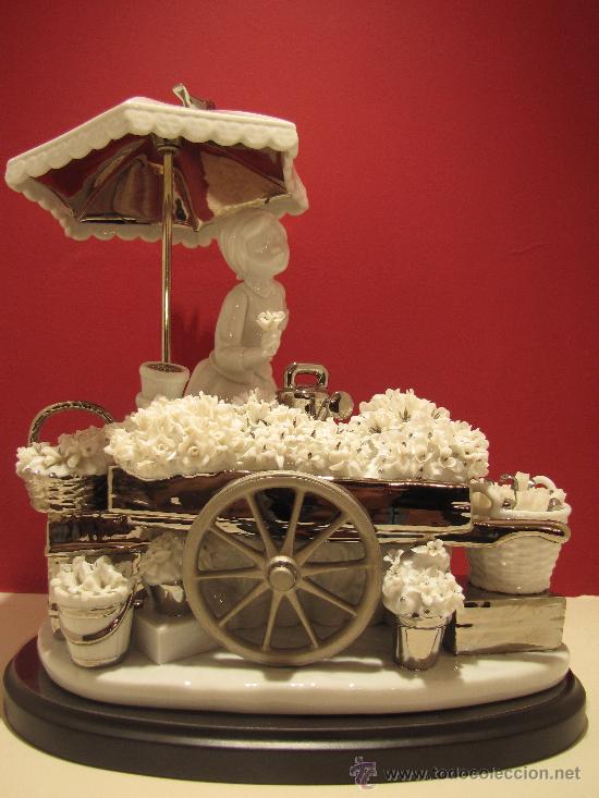 Antig&uuml;edades: PUESTO DE FLORES RE- DECO DE LLADRO REF.7030 - Foto 1