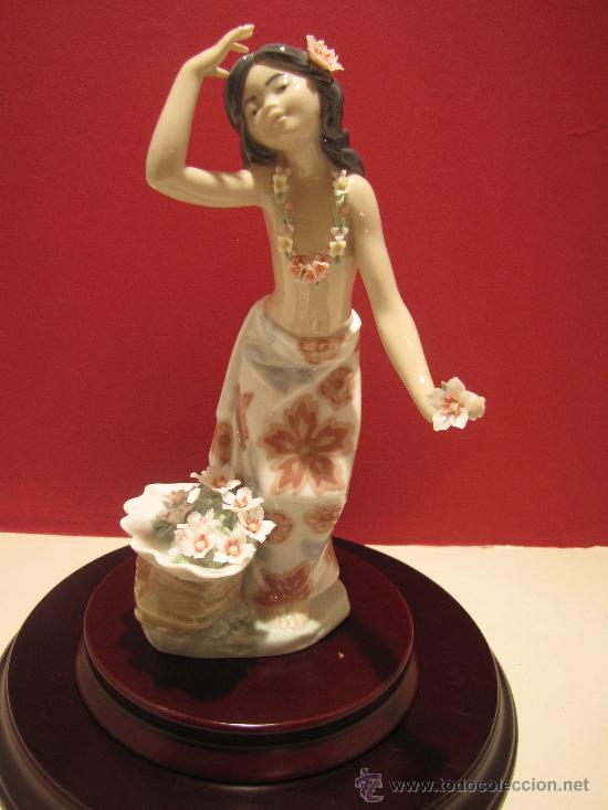 Antig&uuml;edades: HAWAIANA DE LA CONCHA  DE LLADRO REF.1478 - Foto 1