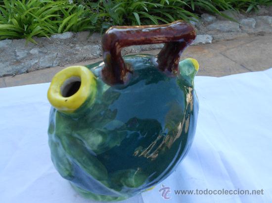 Antig&uuml;edades: BOTIJO DE MANISES CON FORMA DE MELON - Foto 2