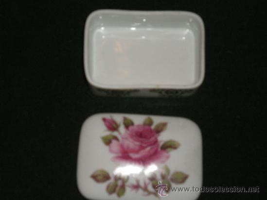 Antig&uuml;edades: CAJA  DE PORCELANA - Foto 3