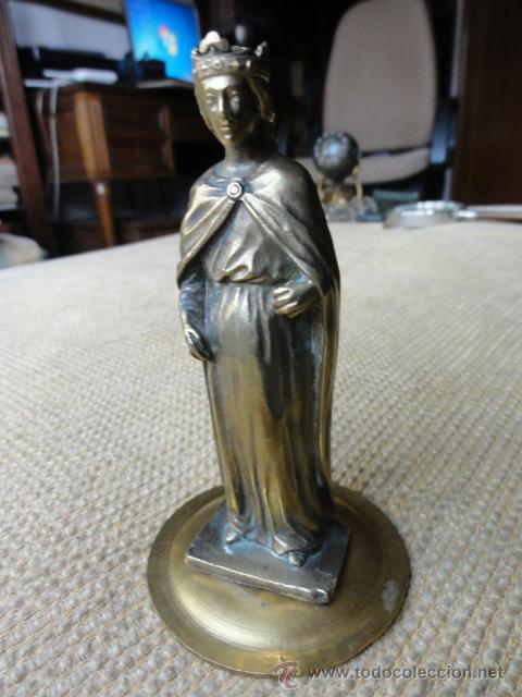 Antig&uuml;edades: BRONCE REINA MEDIEVAL - Foto 1