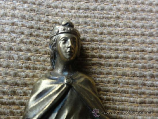 Antig&uuml;edades: BRONCE REINA MEDIEVAL - Foto 2