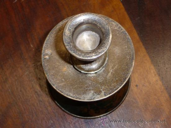 Antig&uuml;edades: Antigua palmatoria en plata y esmalte. - Foto 3