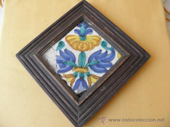 Antig&uuml;edades: ANTIGUO AZULEJO VALENCIANO - Foto 1