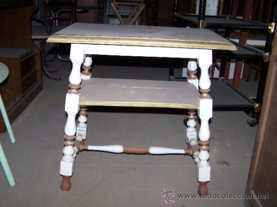Antig&uuml;edades: Mesa antigua rustica mediana - Foto 3
