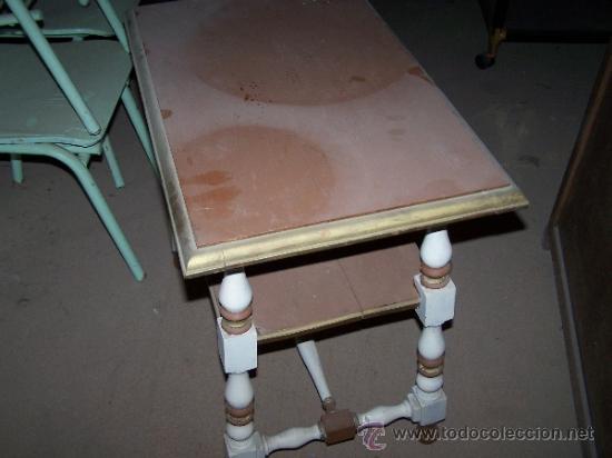 Antig&uuml;edades: Mesa antigua rustica mediana - Foto 4