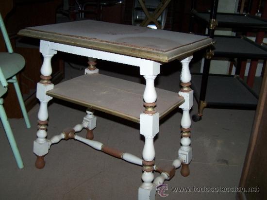 Antig&uuml;edades: Mesa antigua rustica mediana - Foto 1
