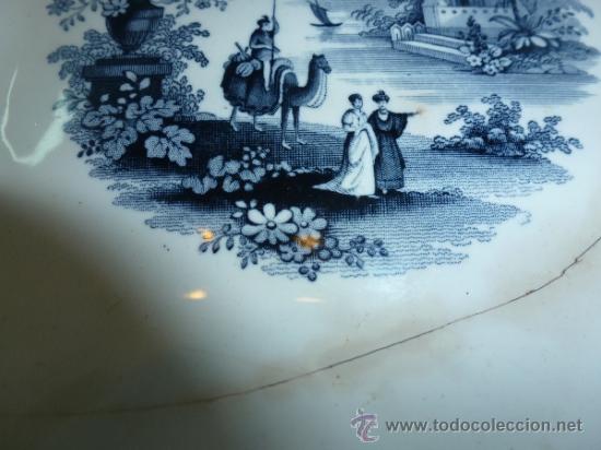 Antig&uuml;edades: FUENTE DE LOZA DE PICKMAN NEGRO - Foto 12