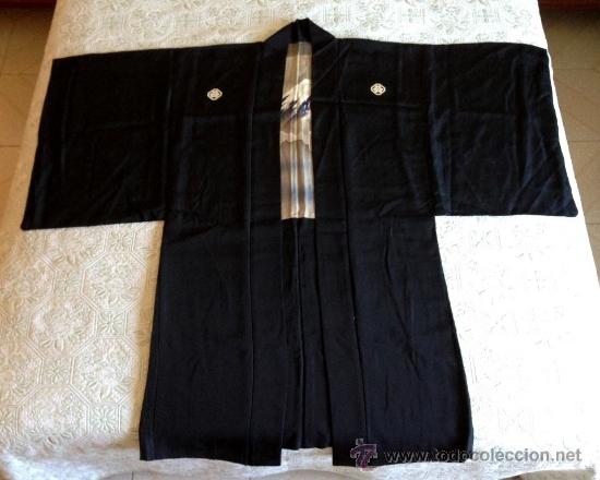 Precioso kimono haori japonés de hombre 100% se - Vendido en Venta Directa  - 36888106