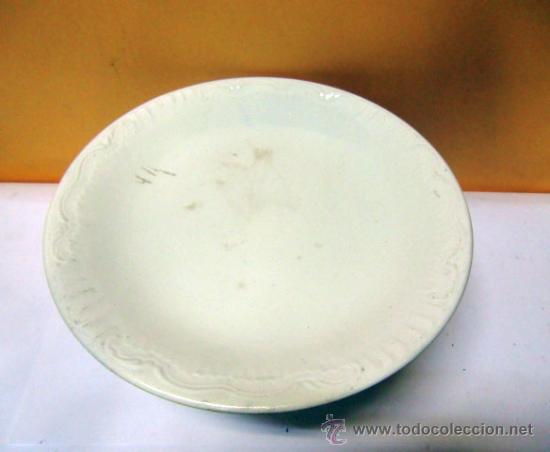 Antig&uuml;edades: Frutero cer&aacute;mica Pickman. Blanco - Foto 9