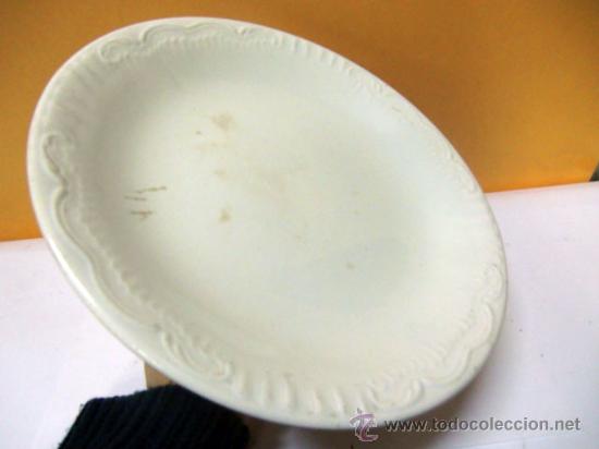 Antig&uuml;edades: Frutero cer&aacute;mica Pickman. Blanco - Foto 4