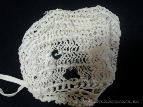 Antig&uuml;edades: ANTIGUO GORRO DE NI&Ntilde;A - Foto 2
