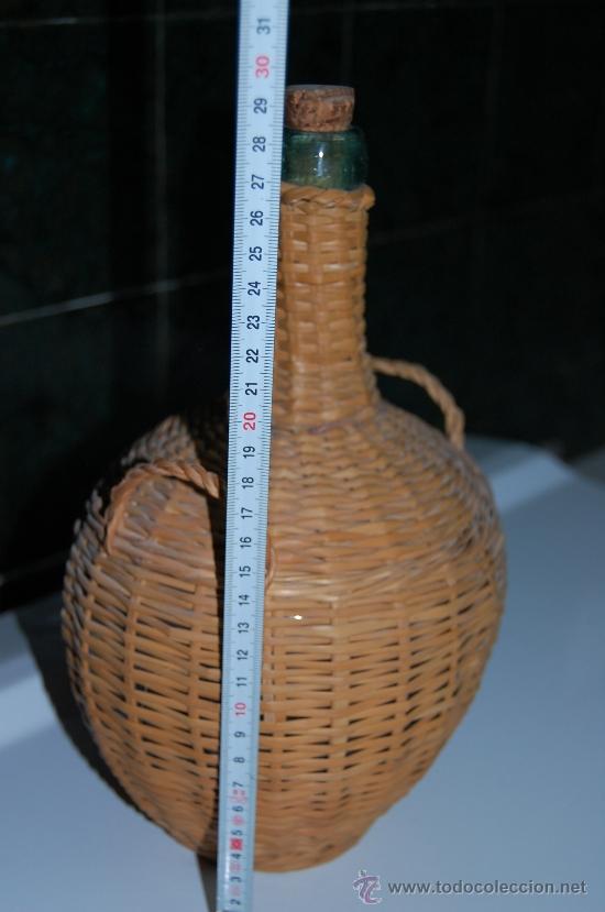 Antig&uuml;edades: GARRAFA CRISTAL FORRADA - Foto 5