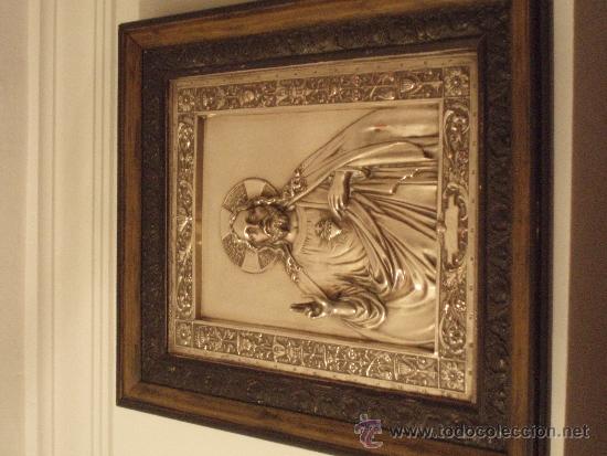 Antig&uuml;edades: CUADRO DEL CORAZON DE JESUS - Foto 3