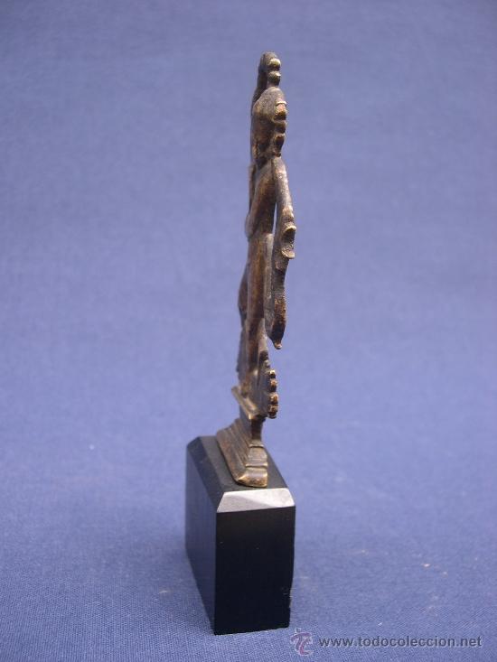 Antig&uuml;edades: Figura Apolo en bronce S.XVII - Foto 4