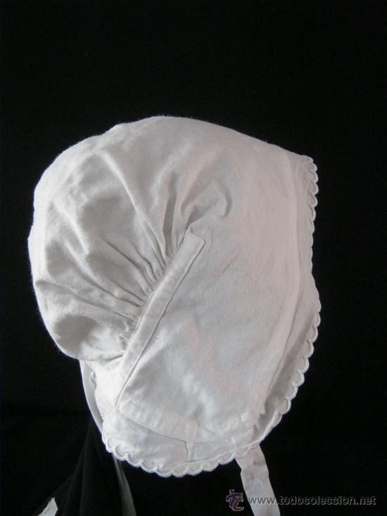 Antig&uuml;edades: ANTIGUO GORRO PARA SE&Ntilde;ORA  PPIO. S. XX - Foto 3