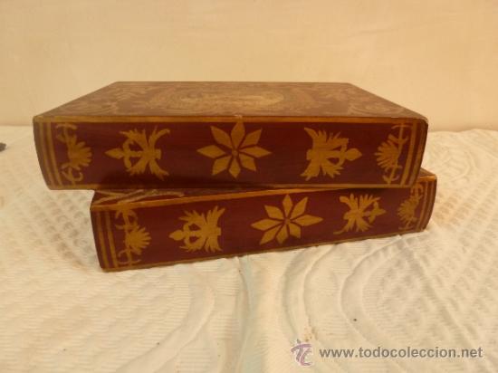 Antig&uuml;edades: caja secreta que aparenta ser dos libros - Foto 2