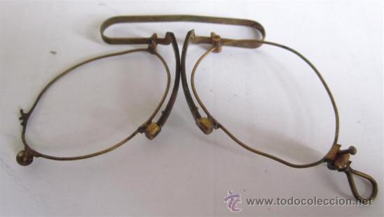 Antig&uuml;edades: Gafas lat&oacute;n - Foto 2