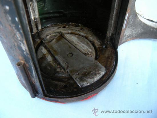 Antig&uuml;edades: ANTIGUO FAROL DE TREN BIRMINGHAM - Foto 13