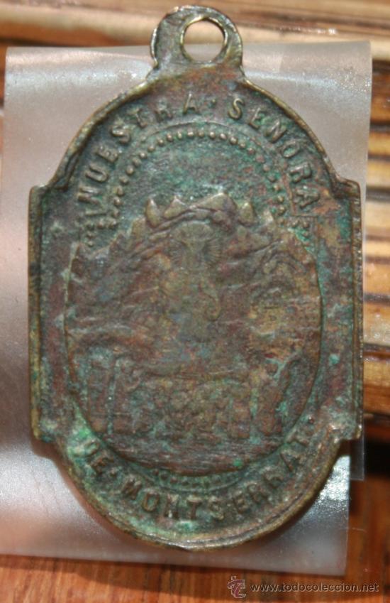 Antig&uuml;edades: ANTIGUA MEDALLA RELIGIOSA - Foto 2
