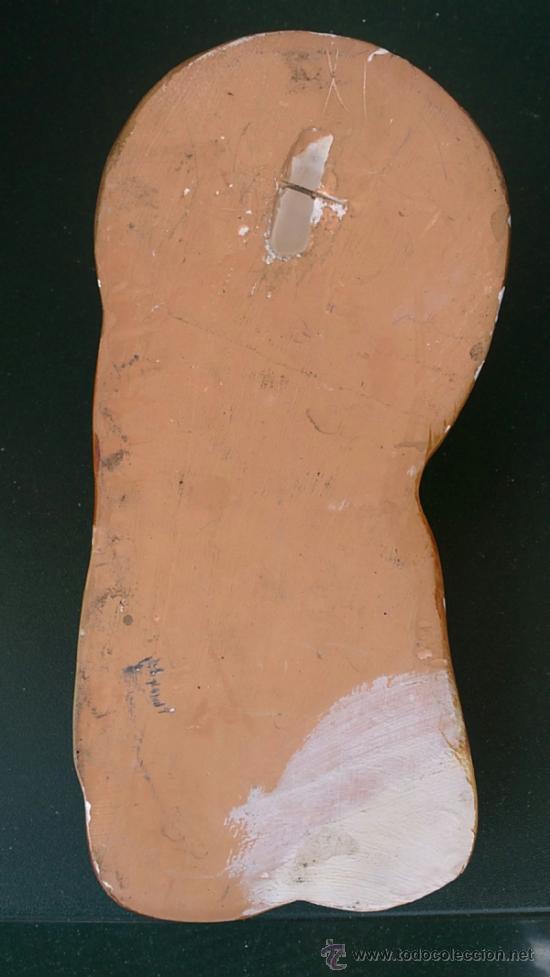 Antig&uuml;edades: FIGURA DE ESCAYOLA PARA PARED - Foto 2