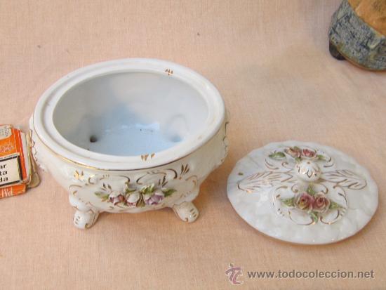 Antig&uuml;edades: JOYERO EN PORCELANA - Foto 3