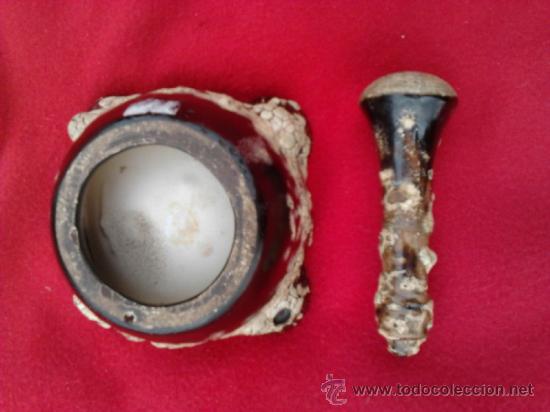 Antig&uuml;edades: ANTIGUO MORTERO ALMIREZ DE ESPUMA DE MAR - Foto 3