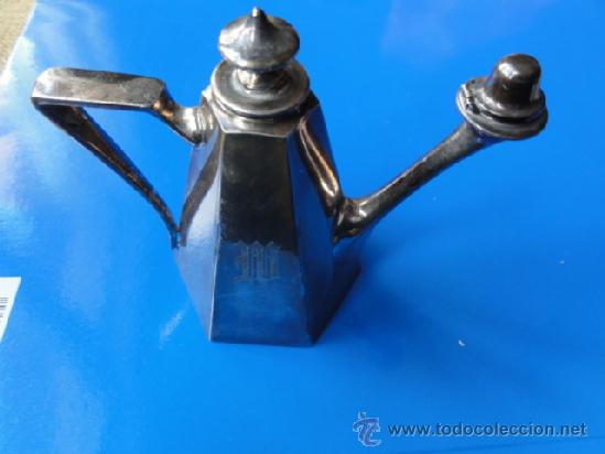 Antig&uuml;edades: LAMPARILLA EN FORMA DE CAFETERA - Foto 2
