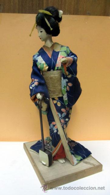 Antig&uuml;edades: Japonesa vestida con Kimono - Foto 11