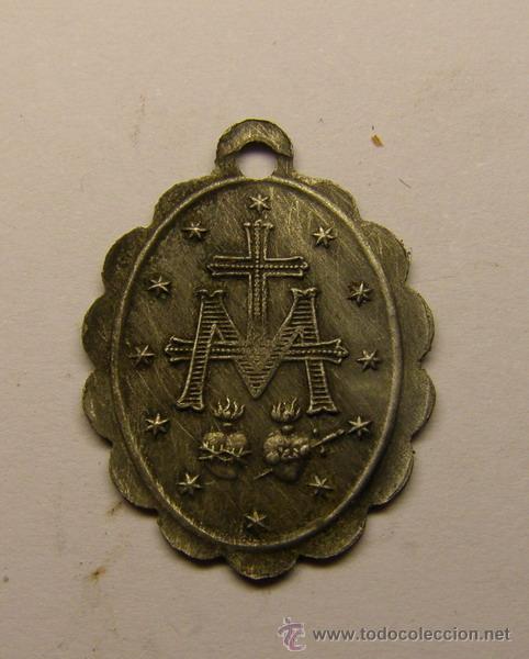 Antig&uuml;edades: Medalla religiosa Inmaculada Concepci&oacute;n. - Foto 2
