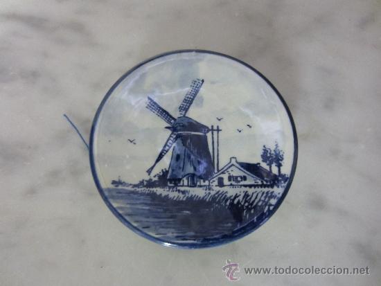 Antig&uuml;edades: platito de delft - Foto 1