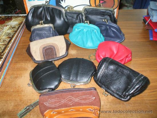 Antig&uuml;edades: Lote de monederos surtidos - Foto 1