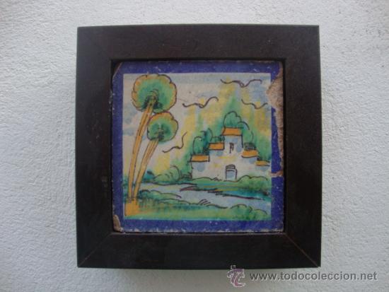 Antig&uuml;edades: Azulejo Ramos Rejano - Foto 1