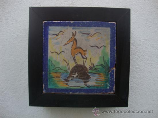 Antig&uuml;edades: Azulejo Ramos Rejano - Foto 1