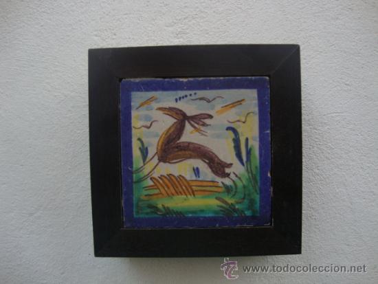 Antig&uuml;edades: azulejo Ramos Rejano - Foto 1
