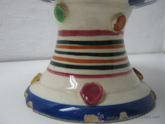Antig&uuml;edades: Botijo Manises antiguo 30 CM - Foto 2