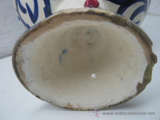 Antig&uuml;edades: Botijo Manises antiguo 30 CM - Foto 4