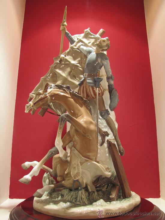 Antig&uuml;edades: DON QUIJOTE Y EL MOLINO DE LLADRO REF.1497 - Foto 1