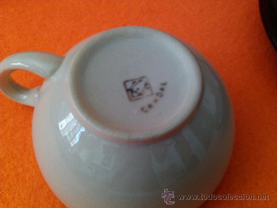 Antig&uuml;edades: Tazas de caf&eacute; Candal - Foto 5