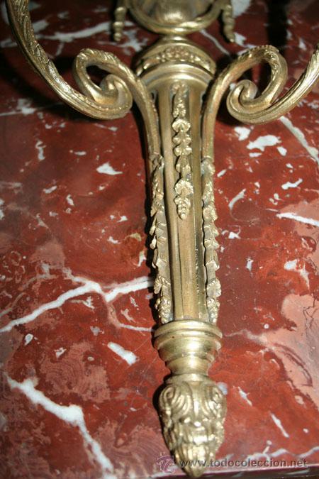 Antig&uuml;edades: APLIQUE LUIS XV,BRONCE REF.5448 - Foto 6