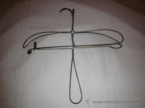Antiques: MUY ANTIGUA PERCHA TRENZADA, A&Ntilde;OS 20-30